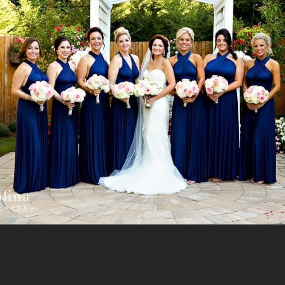 Navy maxi - can wear a bunch of different ways - Picture 2 of 2